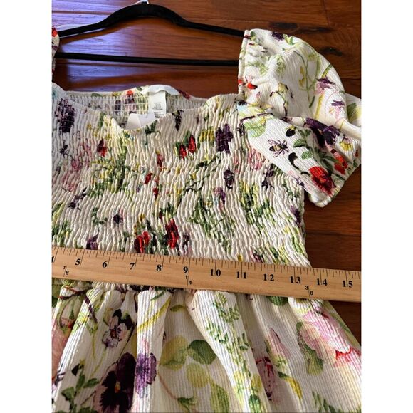 NWT H&M Puff-Skeeve Textured Jersey Dress SZ XXL - Picture 8 of 12